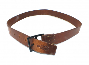 Swiss Army Leather Belt Cowhide New